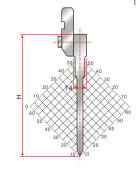Пуансон LS10.86 30° AMADA