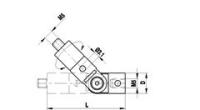 A-5555-0218 шарнир из титана, диапазон угла отклонения 180°,M5 , 11,2 г, для систем Zeiss, Renishaw